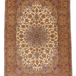 Persisk teppe - Isfahan - premium - 164 x 112 cm - beige