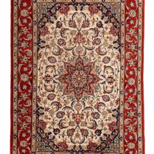 Persisk teppe - Isfahan - premium - 166 x 110 cm - beige