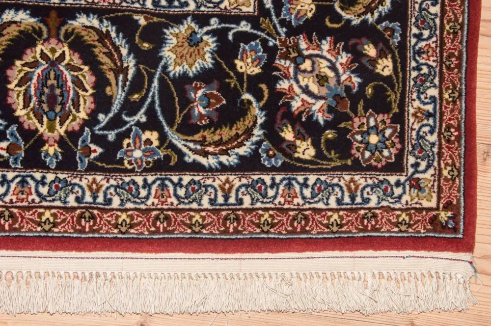Persisk teppe - Isfahan - premium - 224 x 157 cm - rød