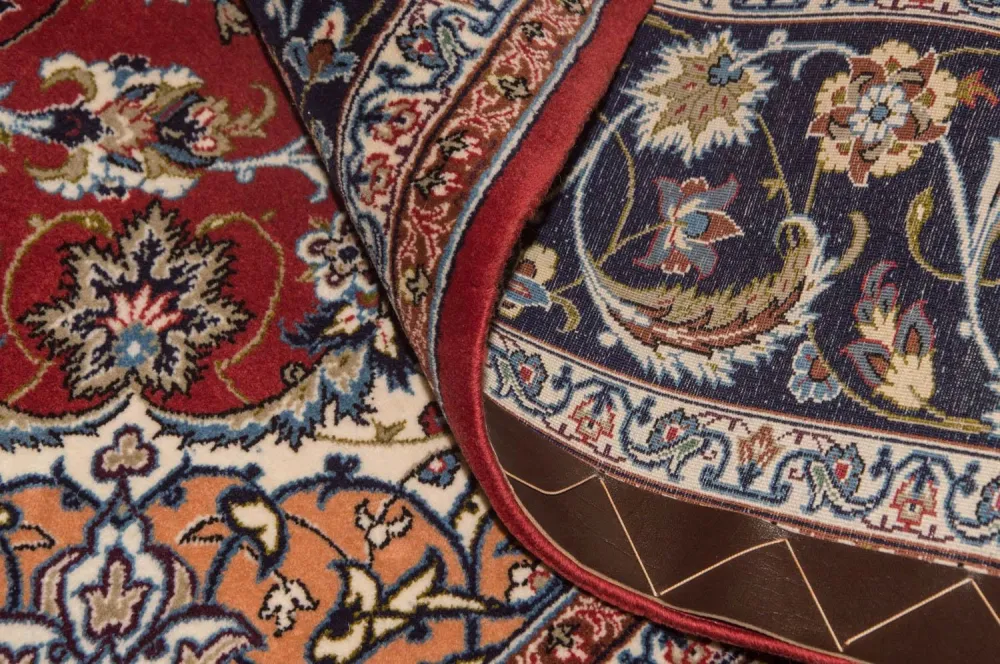 Persisk teppe - Isfahan - premium - 224 x 157 cm - rød