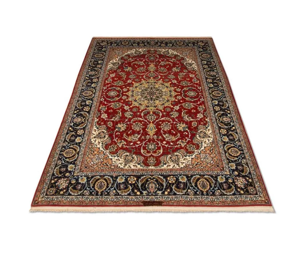 Persisk teppe - Isfahan - premium - 224 x 157 cm - rød