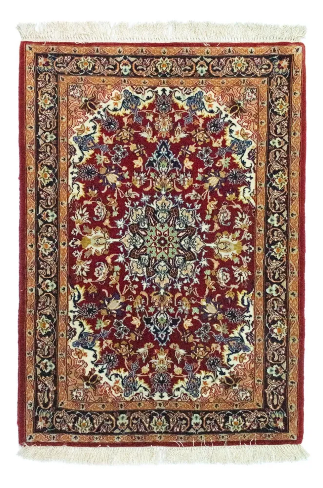 Persisk teppe - Isfahan - premium - 99 x 71 cm - rød
