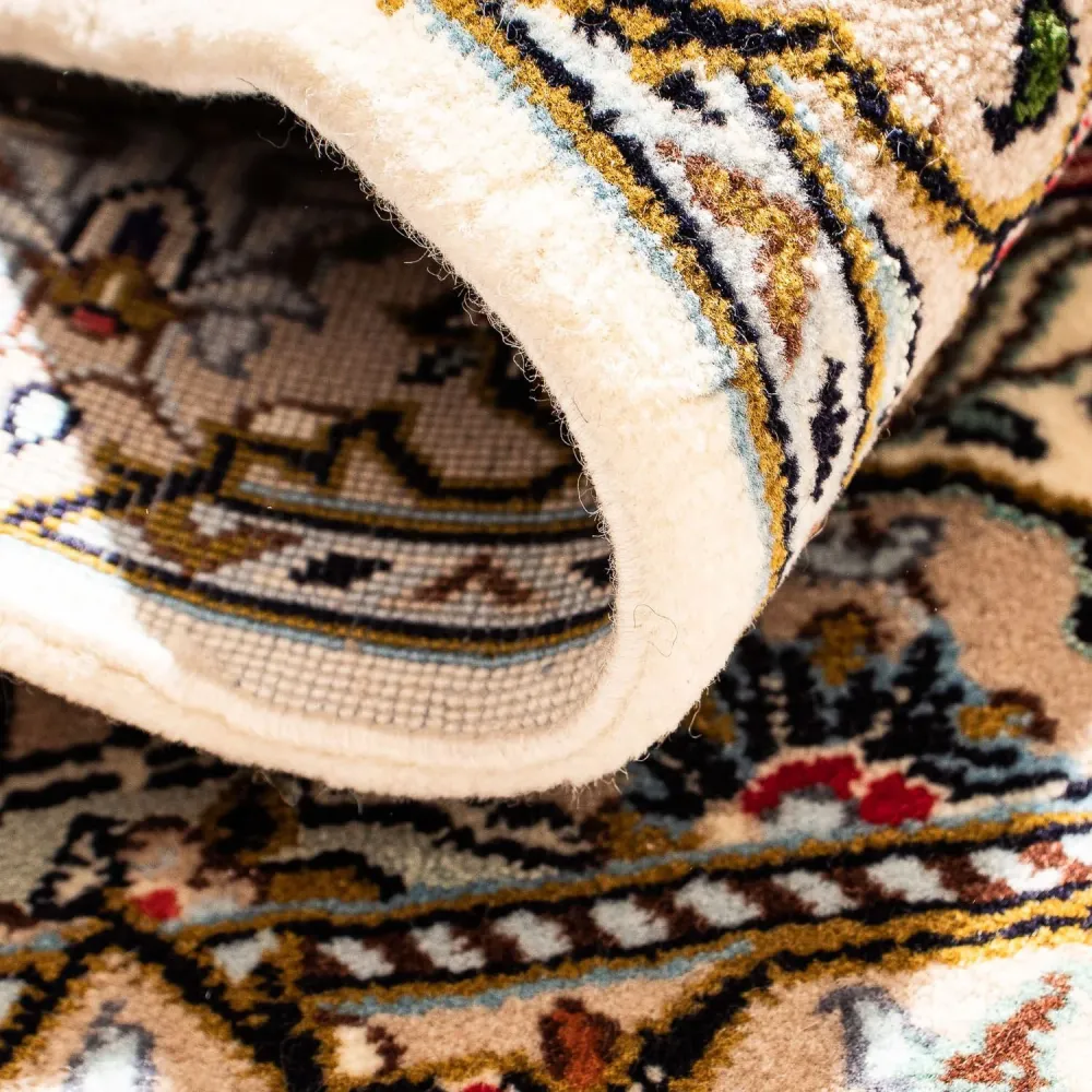 Persisk teppe - Keshan - 100 x 69 cm - beige