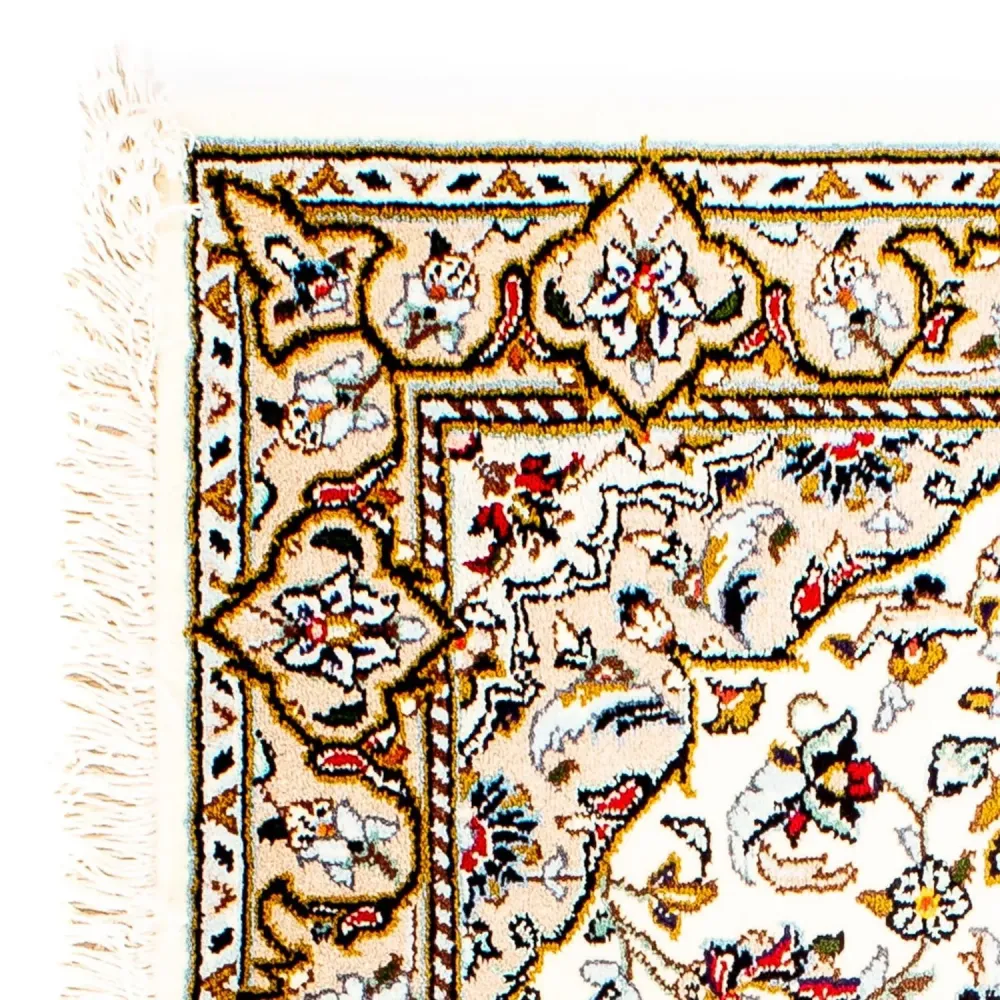 Persisk teppe - Keshan - 100 x 69 cm - beige