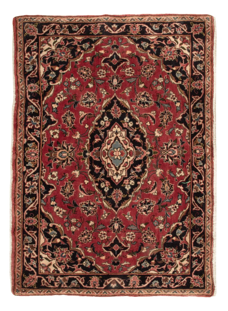 Persisk teppe - Keshan - 108 x 77 cm - rød