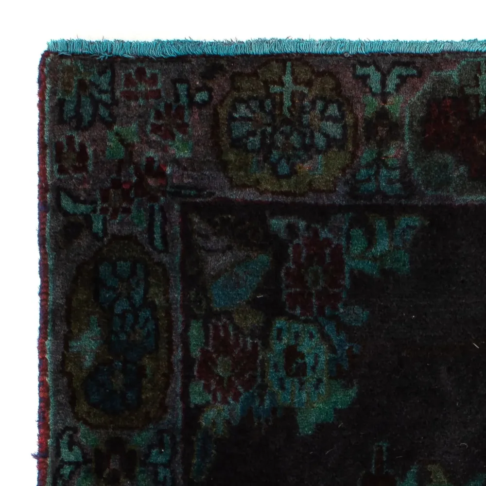 Persisk teppe - Keshan - 117 x 65 cm - mørkeblå