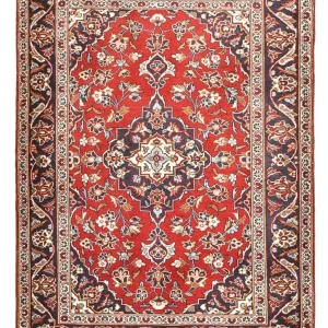 Persisk teppe - Keshan - 137 x 103 cm - rød