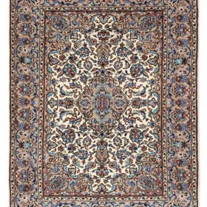 Persisk teppe - Keshan - 140 x 100 cm - beige