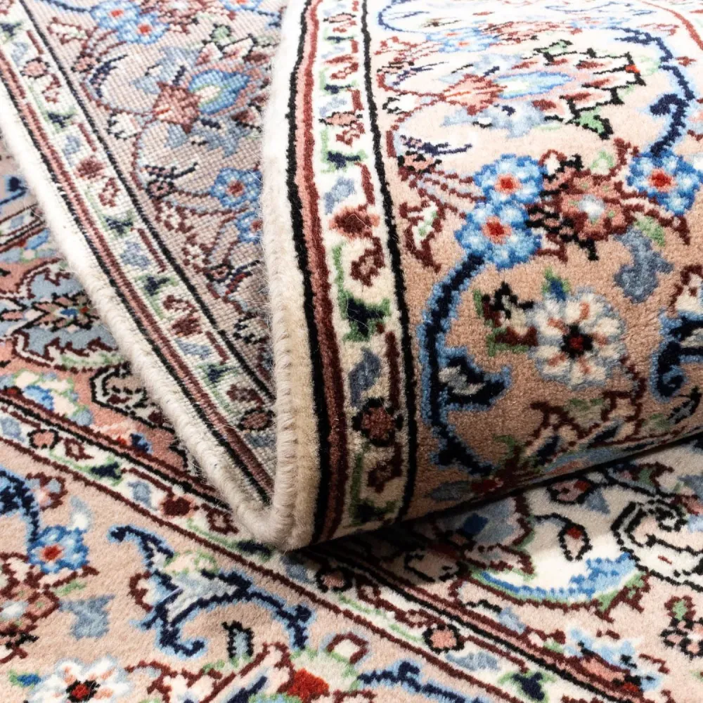Persisk teppe - Keshan - 140 x 100 cm - beige