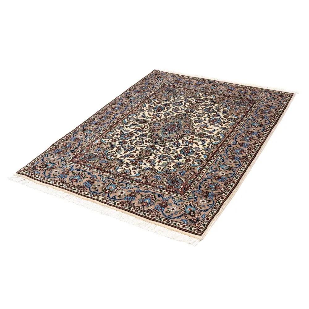 Persisk teppe - Keshan - 140 x 100 cm - beige