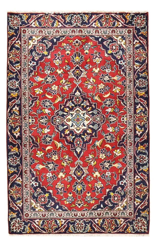 Persisk teppe - Keshan - 142 x 90 cm - rød