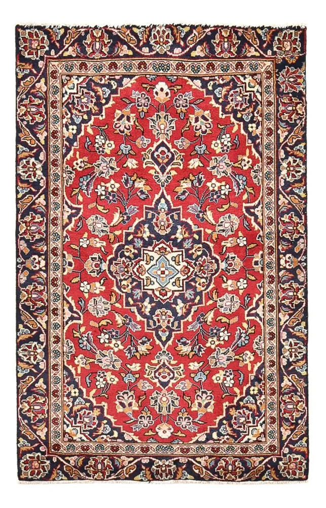 Persisk teppe - Keshan - 142 x 88 cm - rød
