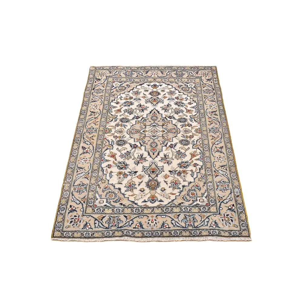 Persisk teppe - Keshan - 142 x 96 cm - sand