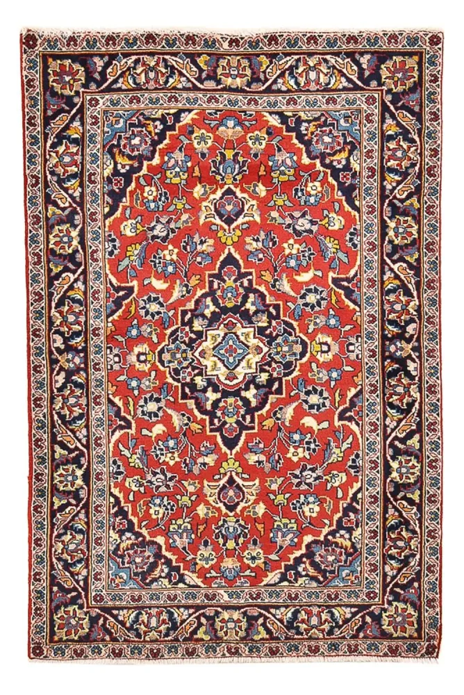 Persisk teppe - Keshan - 143 x 93 cm - rød