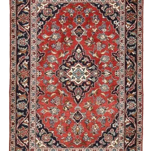 Persisk teppe - Keshan - 144 x 96 cm - rød