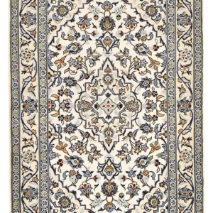 Persisk teppe - Keshan - 144 x 95 cm - sand