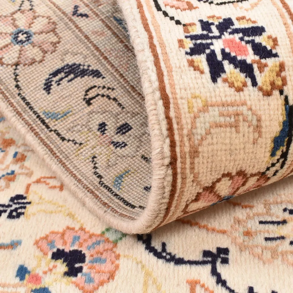 Persisk teppe - Keshan - 145 x 92 cm - beige