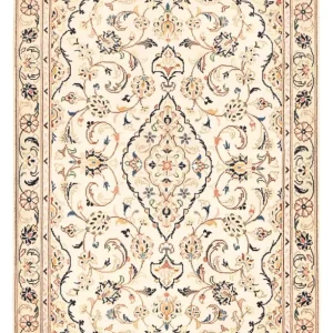 Persisk teppe - Keshan - 145 x 92 cm - beige
