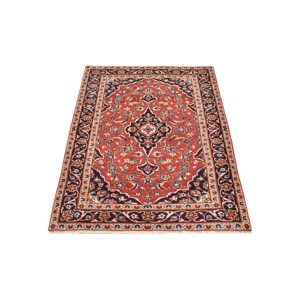 Persisk teppe - Keshan - 145 x 97 cm - lys rød