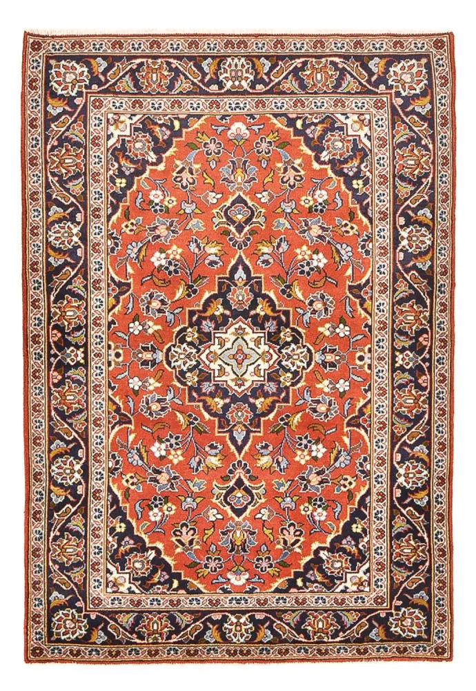 Persisk teppe - Keshan - 148 x 103 cm - terrakotta