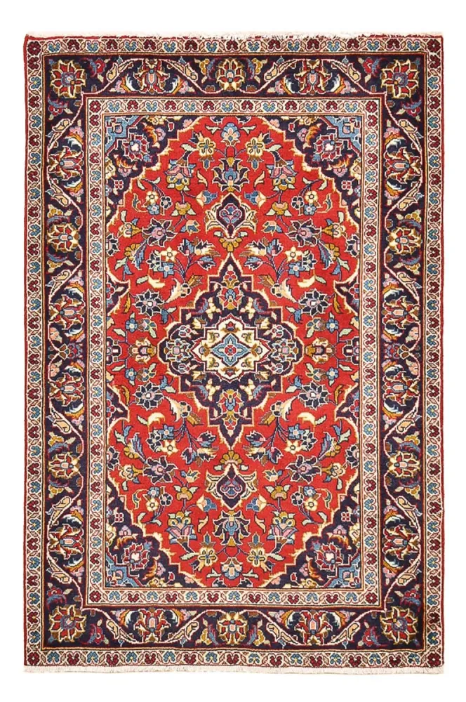 Persisk teppe - Keshan - 150 x 100 cm - rød