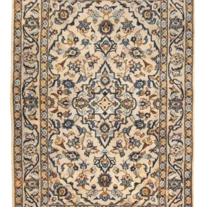 Persisk teppe - Keshan - 150 x 100 cm - beige