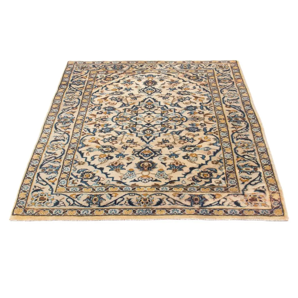 Persisk teppe - Keshan - 150 x 100 cm - beige