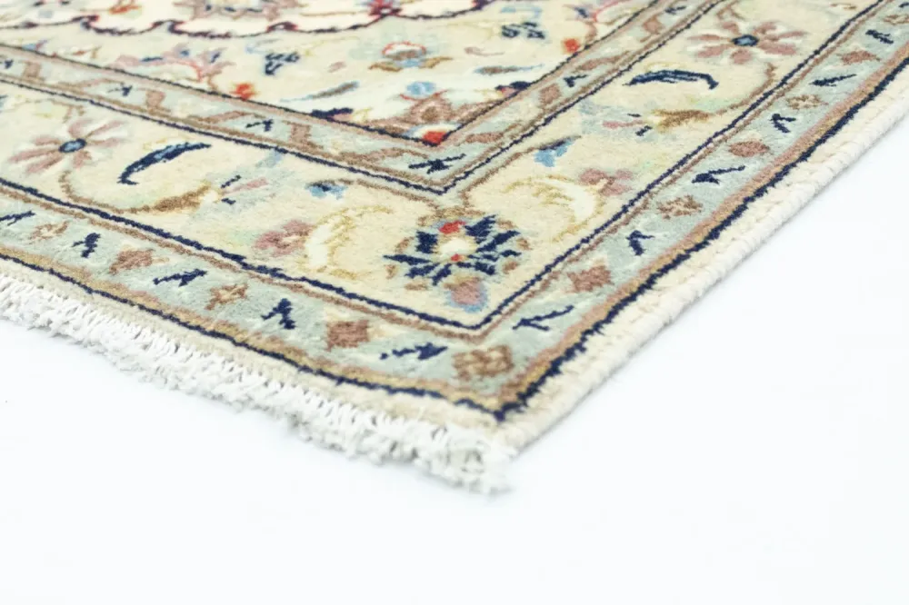 Persisk teppe - Keshan - 150 x 103 cm - beige