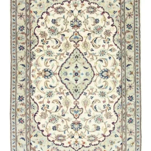 Persisk teppe - Keshan - 150 x 103 cm - beige
