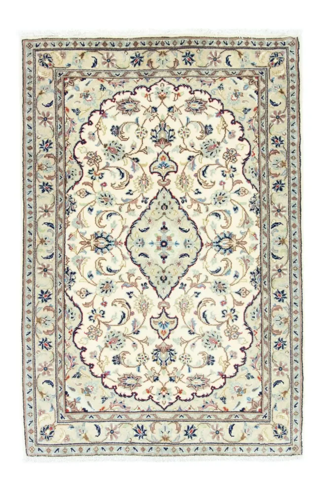 Persisk teppe - Keshan - 150 x 103 cm - beige