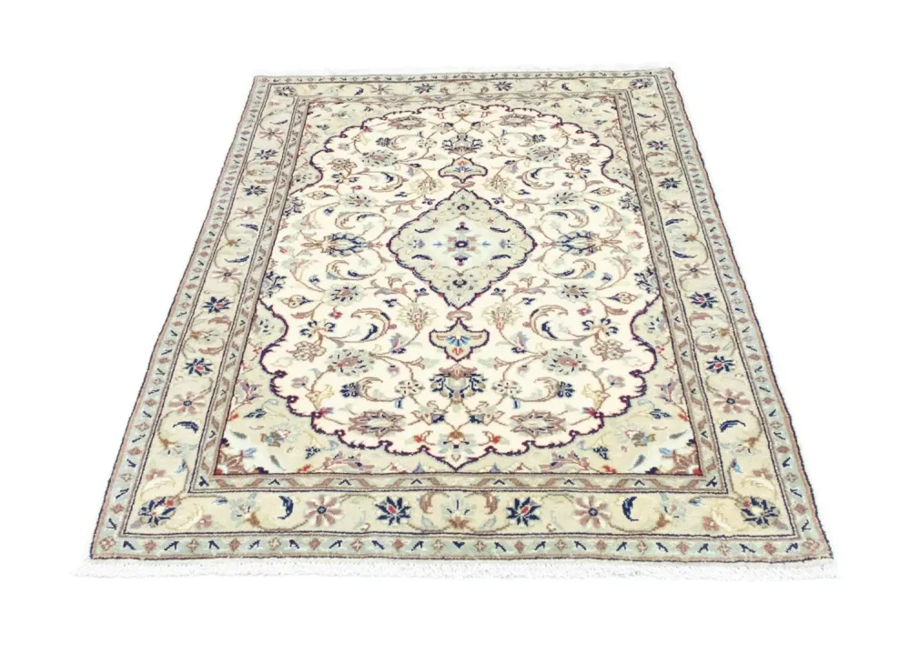 Persisk teppe - Keshan - 150 x 103 cm - beige
