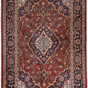 Persisk teppe - Keshan - 150 x 105 cm - mørk rød