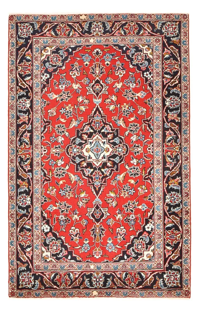 Persisk teppe - Keshan - 150 x 93 cm - rød