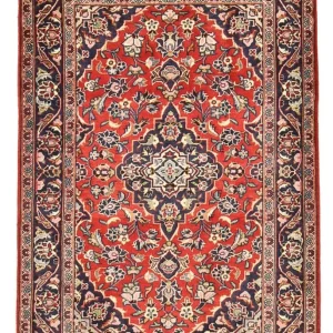 Persisk teppe - Keshan - 150 x 97 cm - rød