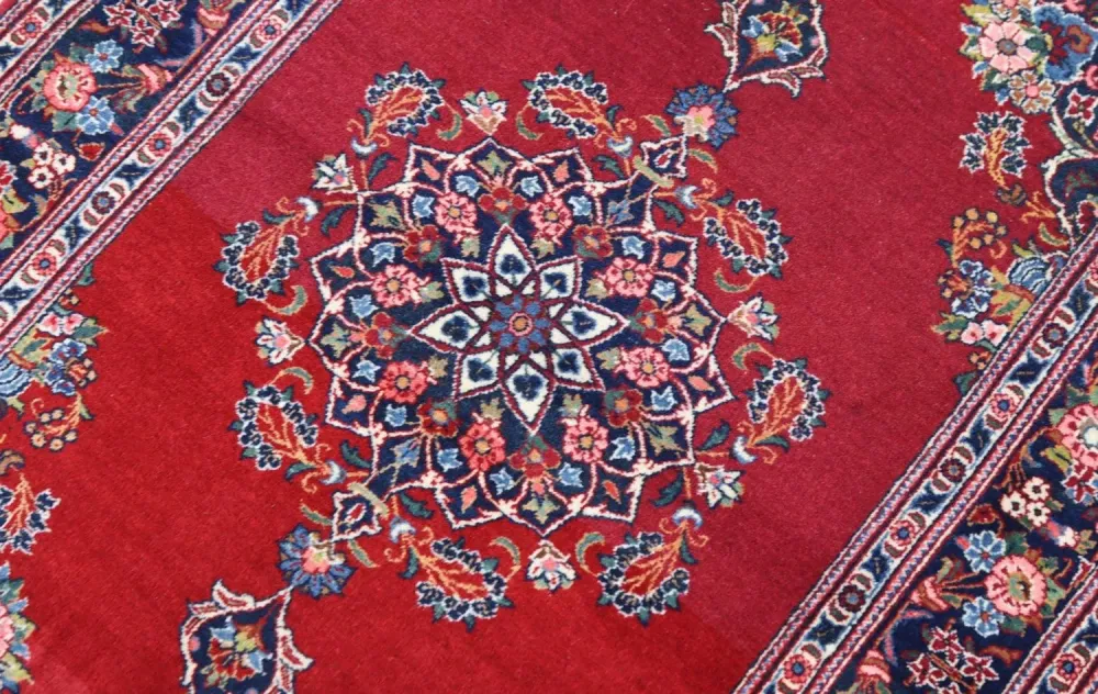 Persisk teppe - Keshan - 154 x 101 cm - rød