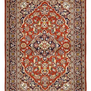 Persisk teppe - Keshan - 159 x 110 cm - rød