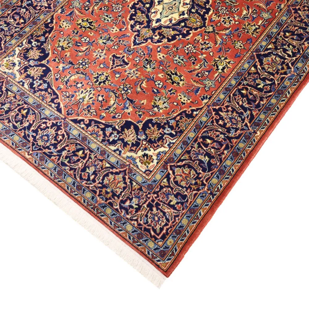 Persisk teppe - Keshan - 160 x 112 cm - lys rød