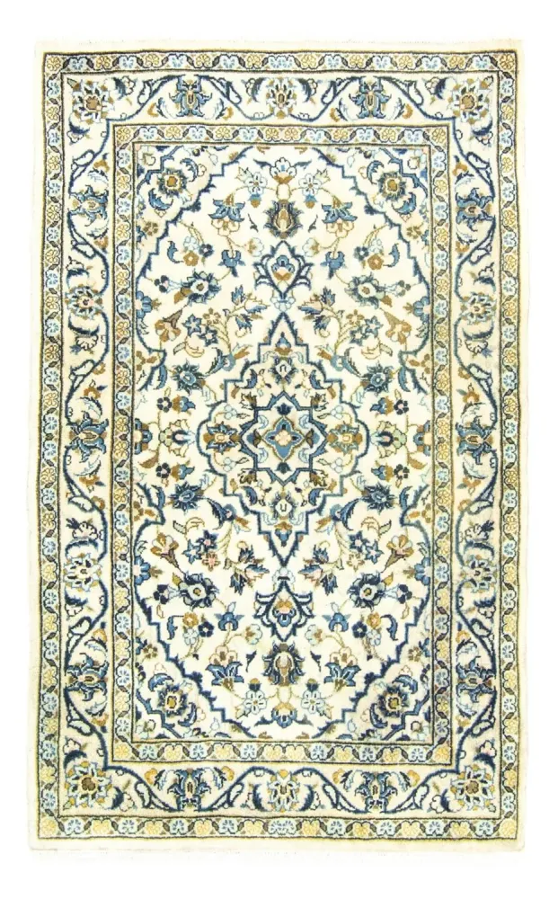 Persisk teppe - Keshan - 162 x 102 cm - beige