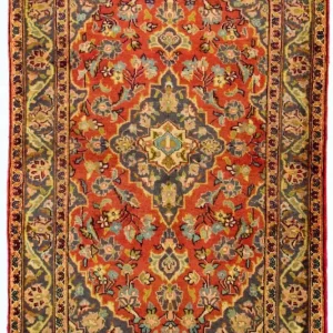 Persisk teppe - Keshan - 162 x 105 cm - oransje