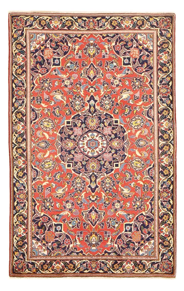 Persisk teppe - Keshan - 163 x 101 cm - lys rød