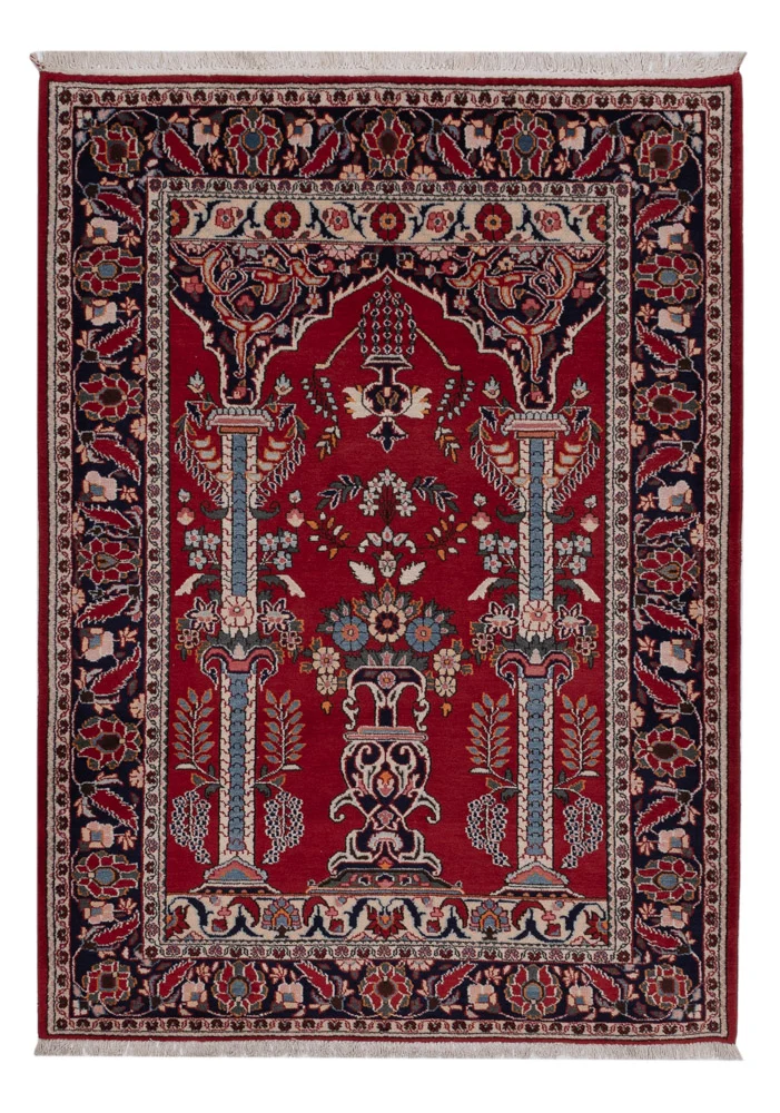 Persisk teppe - Keshan - 194 x 131 cm - blå