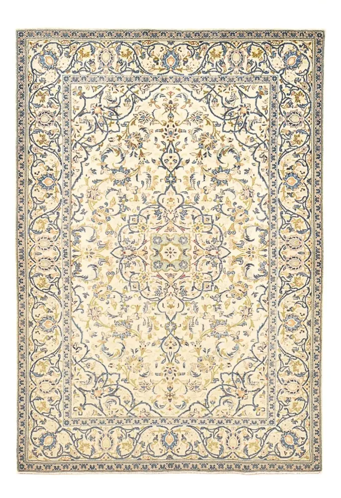 Persisk teppe - Keshan - 203 x 135 cm - sand