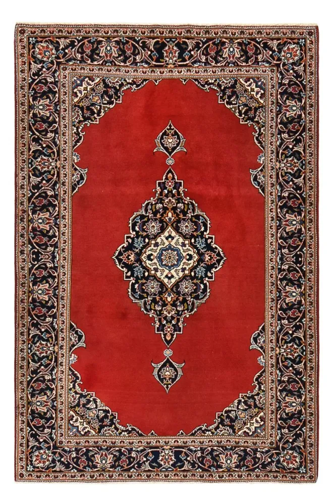 Persisk teppe - Keshan - 205 x 132 cm - rød