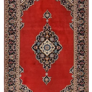 Persisk teppe - Keshan - 205 x 132 cm - rød