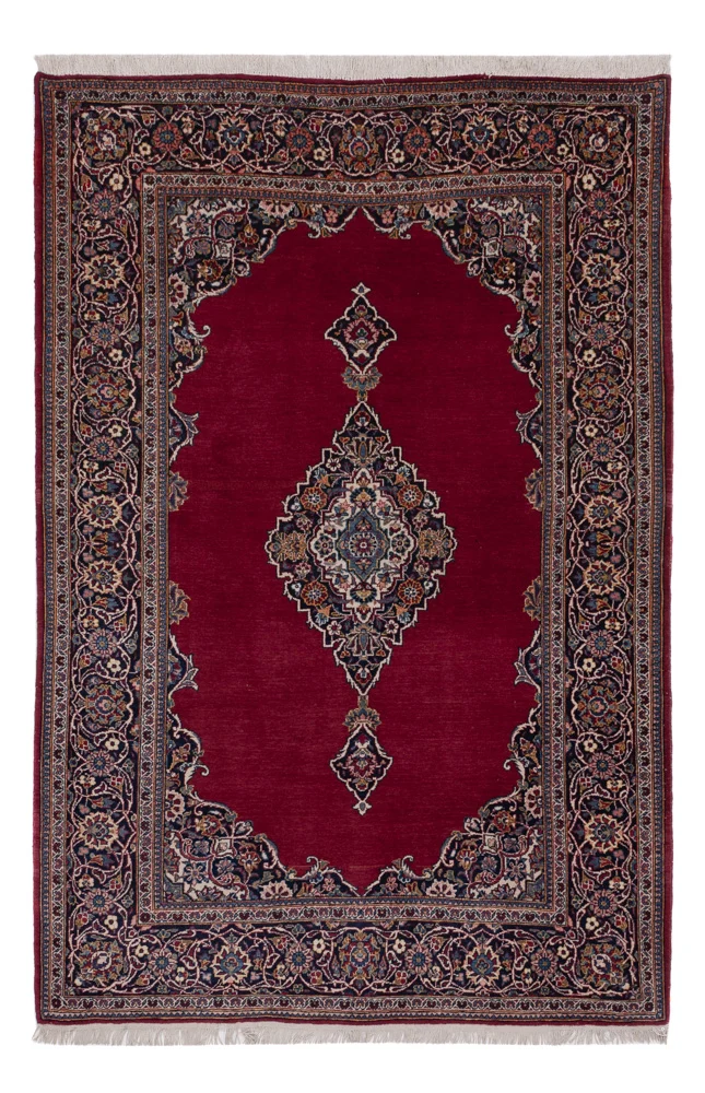 Persisk teppe - Keshan - 205 x 135 cm - rød