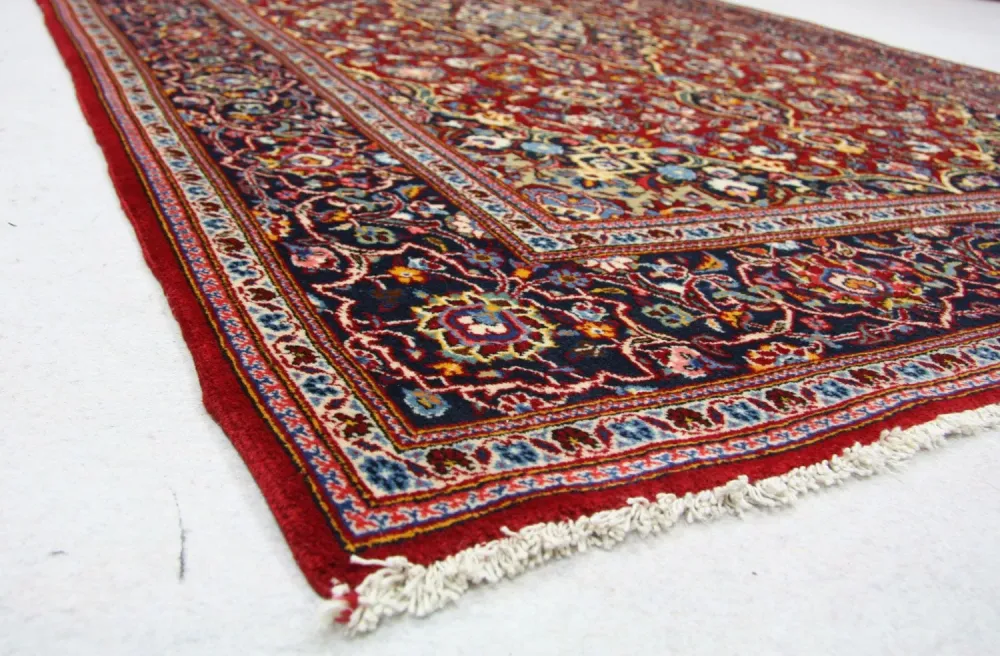 Persisk teppe - Keshan - 205 x 141 cm - rød