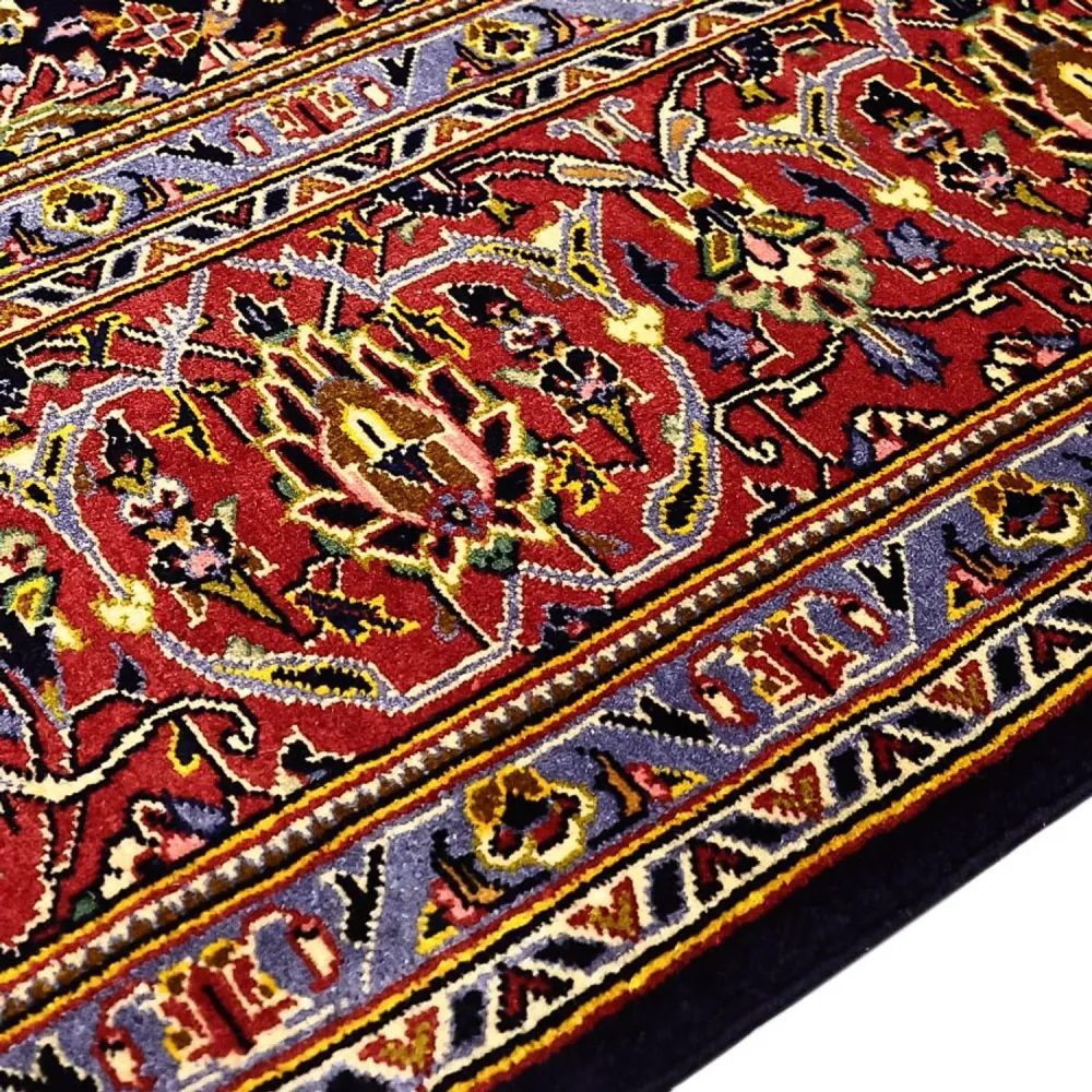 Persisk teppe - Keshan - 208 x 139 cm - mørk rød