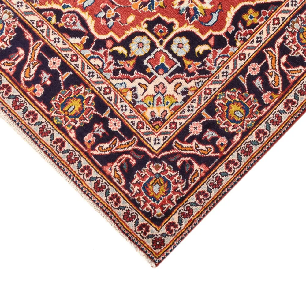 Persisk teppe - Keshan - 210 x 127 cm - lys rød
