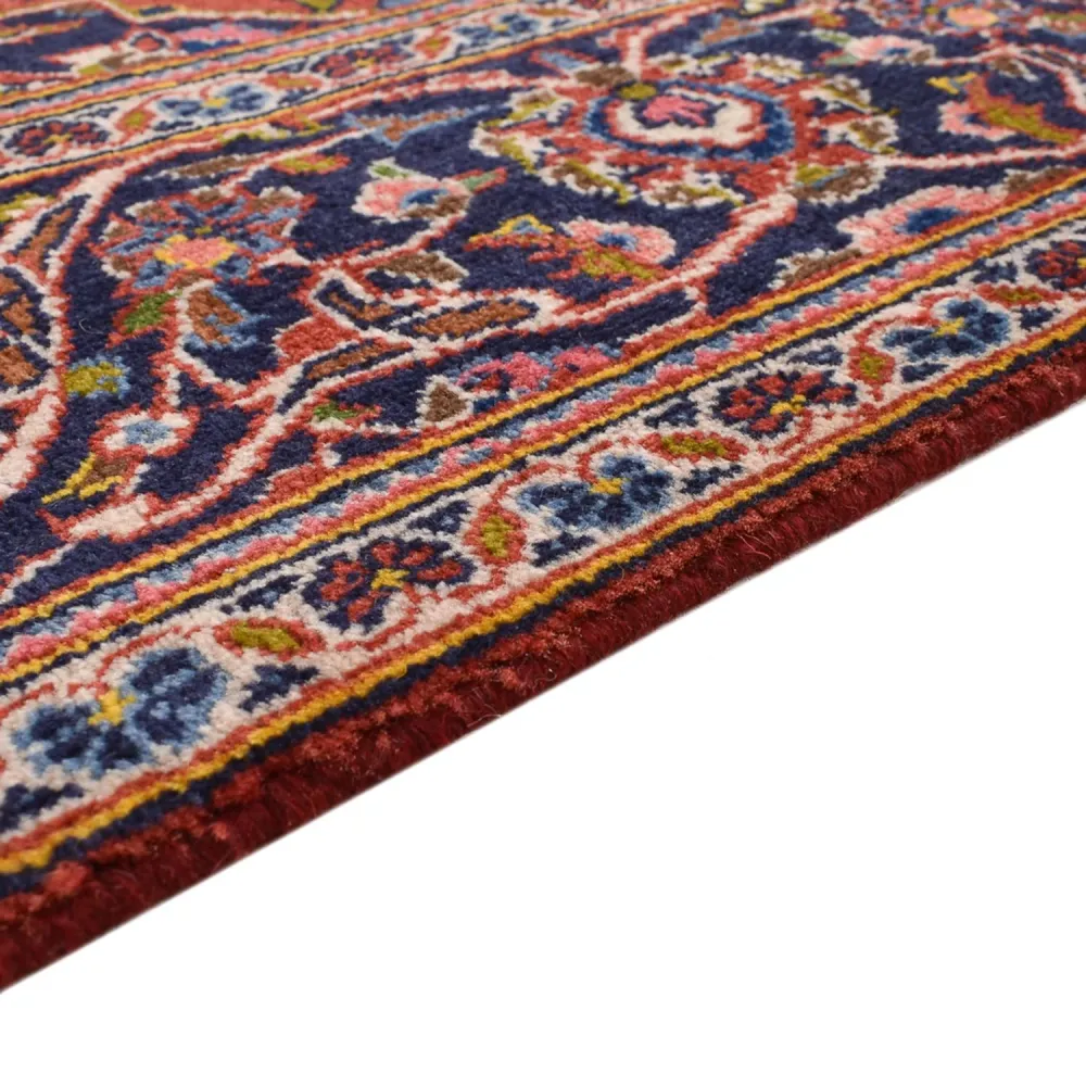 Persisk teppe - Keshan - 210 x 140 cm - lys rød