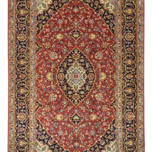 Persisk teppe - Keshan - 211 x 138 cm - rød
